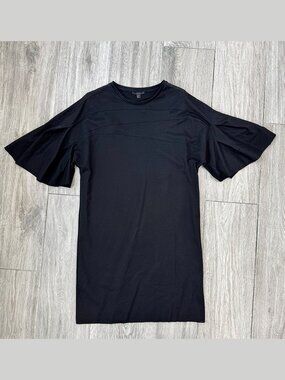 Excellent Condition COS Ripple Jersey Dress Black size XS